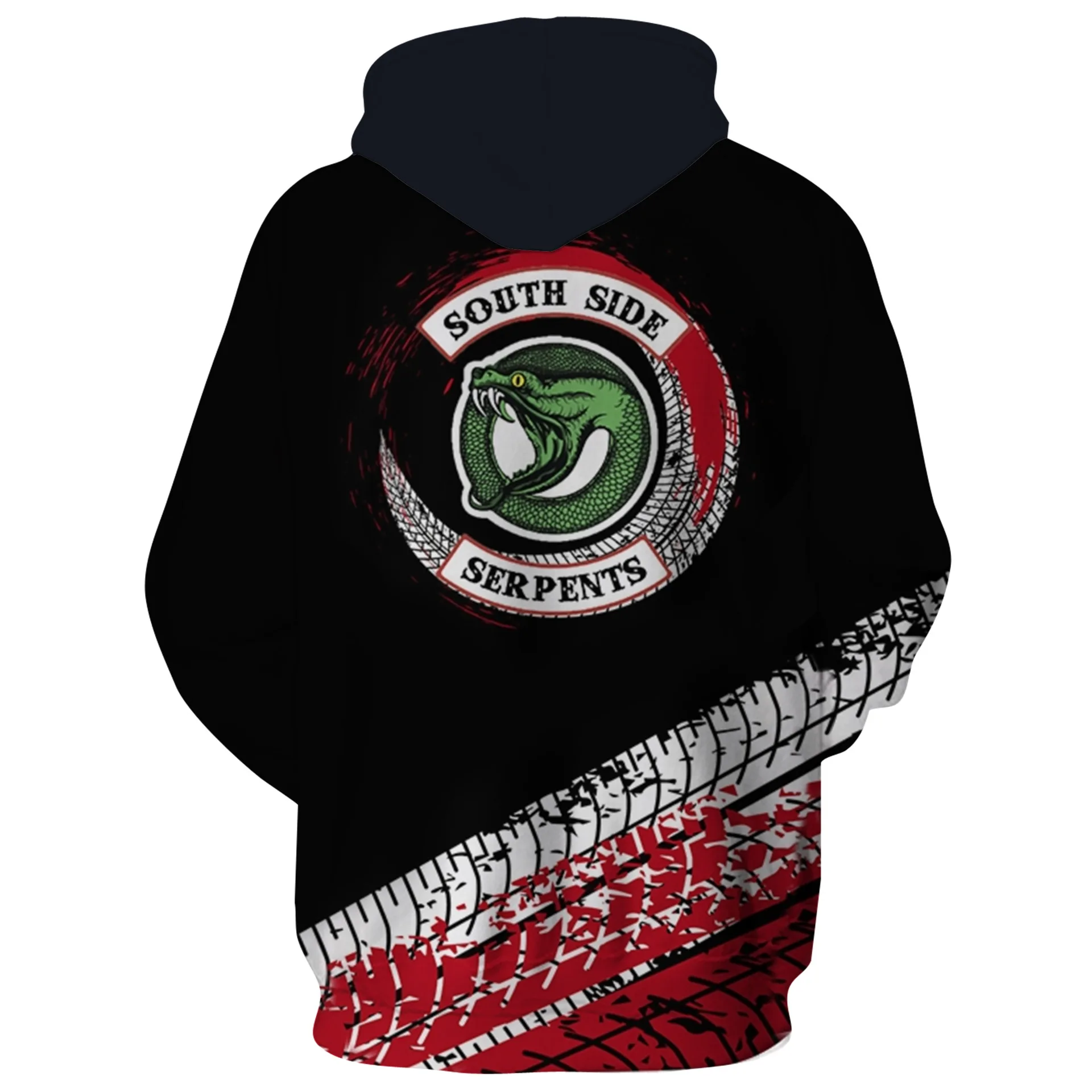 

Adult Riverdale Costume Man Southside Serpents Leader Cosplay Costume Riverdale Hoodie Halloween Costume for Man