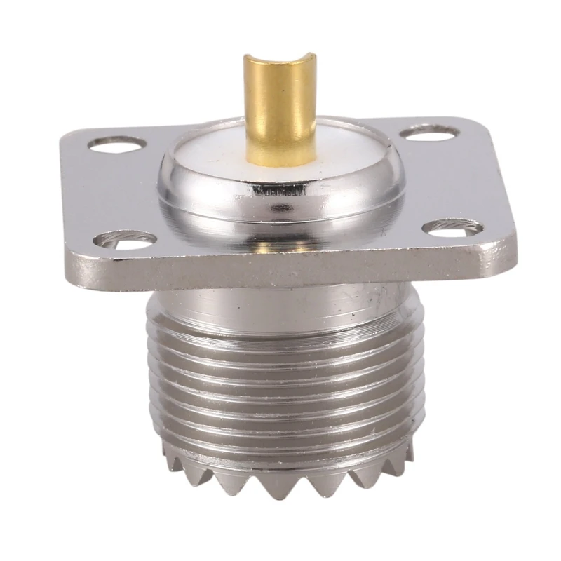 1 Pcs UHF Male PL259 To N Female M/F Straight Coax RF Adapter &amp SO-239 Jack Square Shape Solder Cup Connec | Электроника