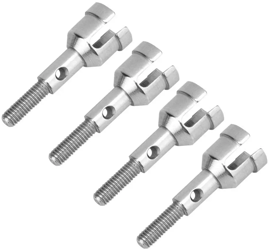 

4pcs Wheel Axles 1/18 RC Car Buggy Truck Spare Parts for WLtoys A949/A959/A969/A979/K929 Toy Off-Road Car Accessories