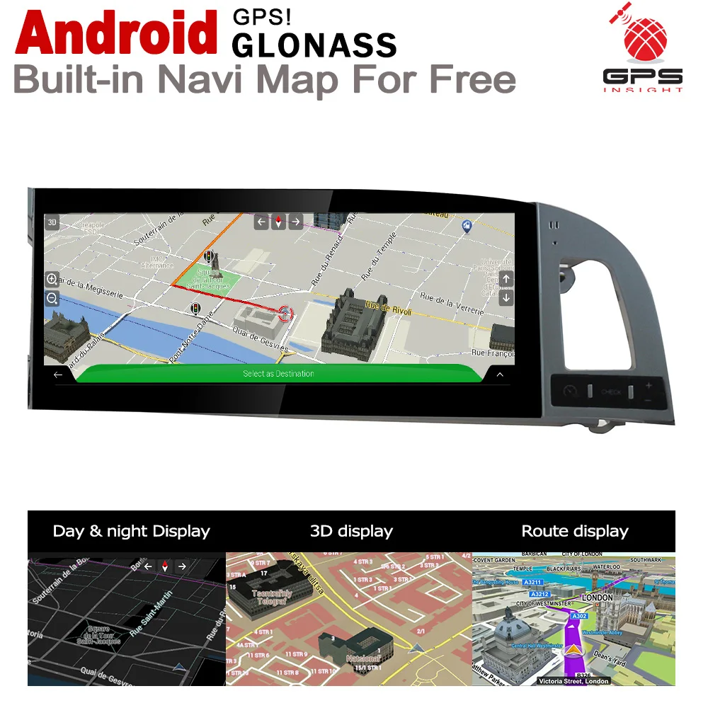 10 25 &quotHD экран стерео Android 7 1 Автомобильный GPS Navi карта для Audi A6 4F 2010 ~ 2011 MMI