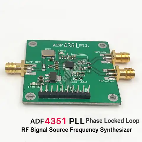 DF4350 ADF4351 PLL фазовая блокированная петля RF источник сигнала Частотный синтезатор
