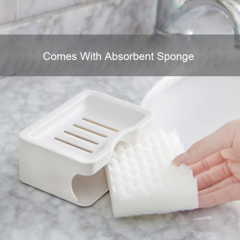 Диспенсер для мыла и губки LEDFRE держатель в ванной комнате губка мытья кухни