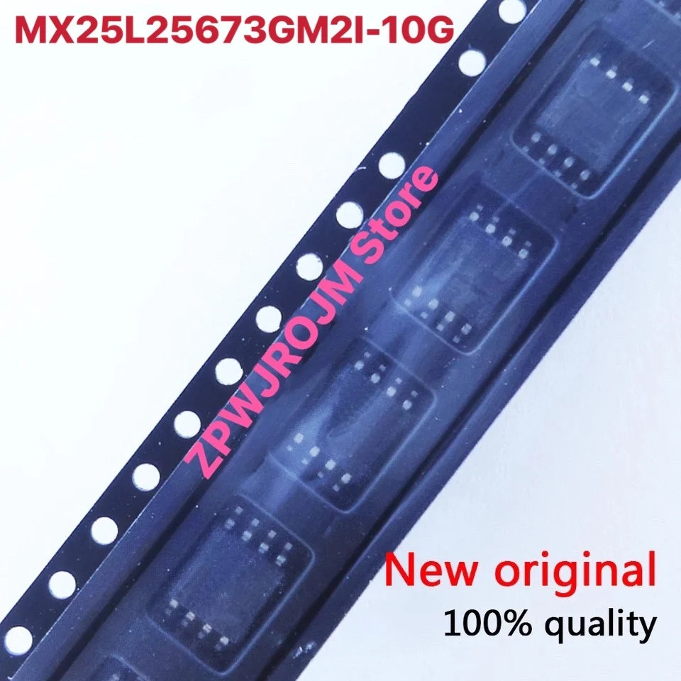 2 unids/lote 25L25673G MX25L25673GM2I-10G MX25L25673GM2I 10G 25L25673GM2I SOP-8-0