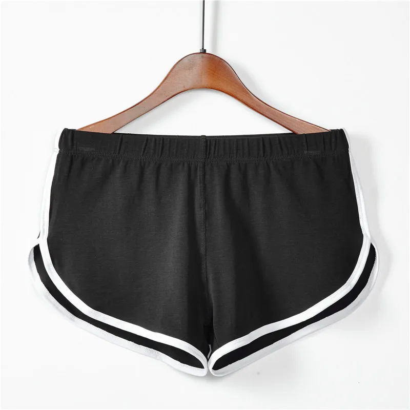 

Heavywood Men's Pajama Sleep Shorts Cotton Large Size Pajamas Underpants Side Split Shorts Solid Loose Man Home Underwear Boxers