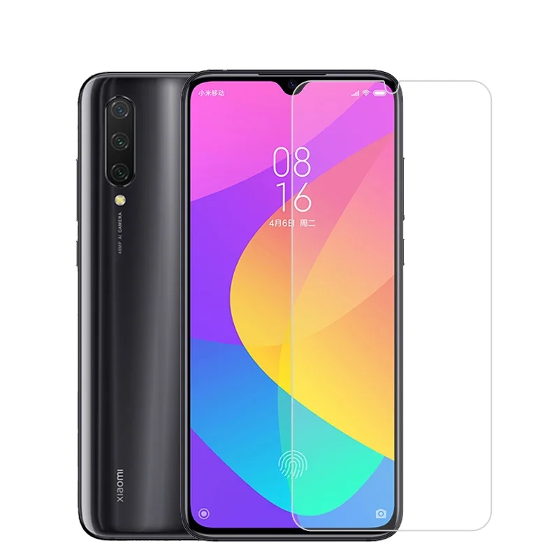 Glass For Xiaomi Mi CC9 Tempered Film Protective Full Glue Phone Screen Protector for Meitu Edition | Мобильные телефоны и