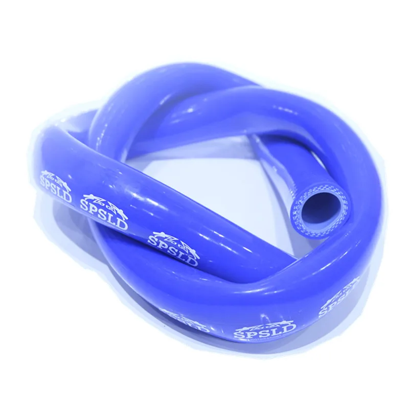 SPSLD 20mm 3 Layers Polyester 1 Meter Silicone Straight Hose Blue Silica Gel Tube For Car Engine Universal High Temperature Pipe |