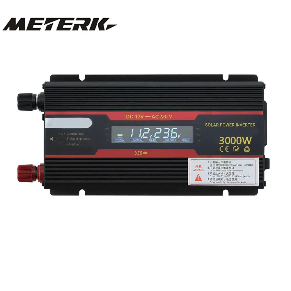 Инвертор солнечной энергии с синусоидальной волной 6000 Вт/4000 Вт/3000W12V 24 В 220 110
