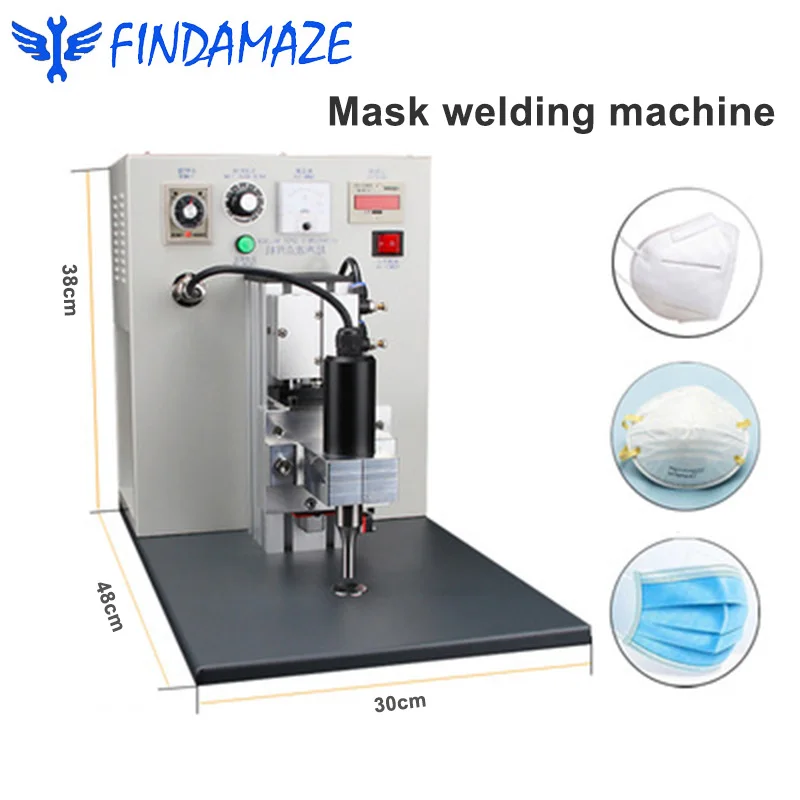 

Mask Ear Band Spot Welding Machine Semi-automatic Frequency Tracking Welding Machine Towel Non-woven Ear Rope Welding Equipment