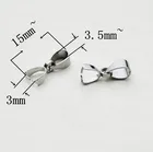 10 шт. новейшая Кнопка водительского удостоверения семена дыни браслет ожерелье из нержавеющей стали аксессуары из нержавеющей стали DIY