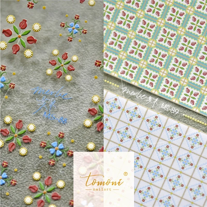 

2021 New Craft Nail Sticker Decals Afternoon tea Coffee Japanese Stickers 5d Nail Stickers Dessert Nail Art Decoration Stickers
