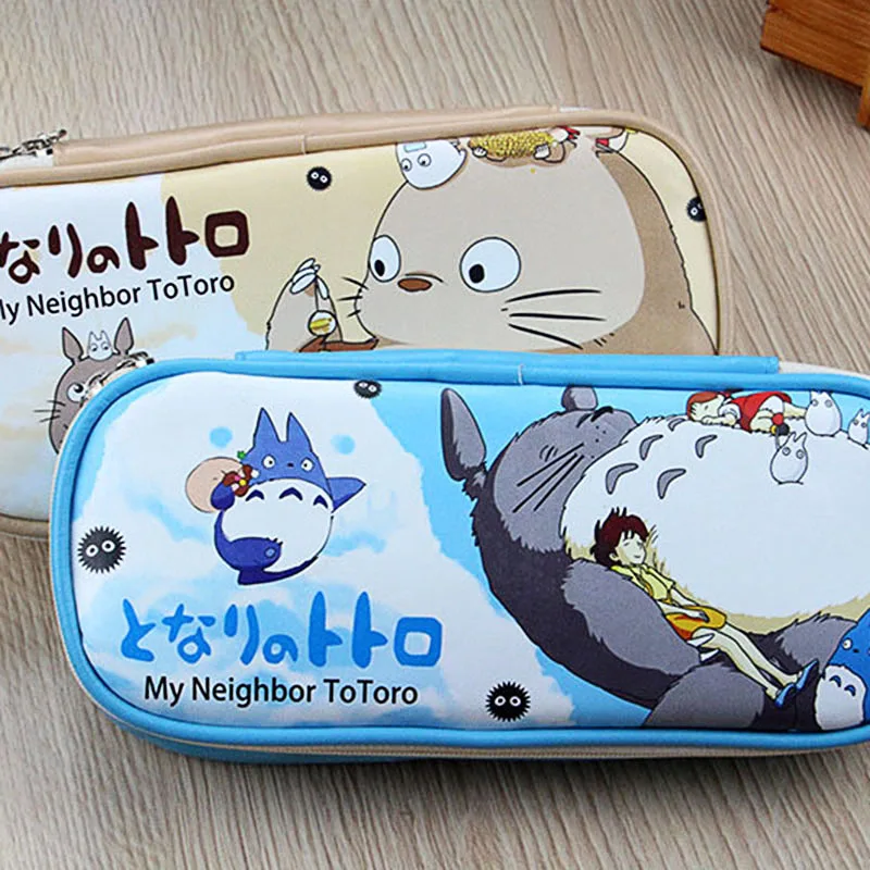 Kawaii PU Чехол-ручка милый чехол-карандаш с животными Большой Вместимости