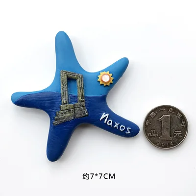 3D стерео мир Туризм пейзаж Сувенир Холодильник Магнитная паста Мальдивы морской