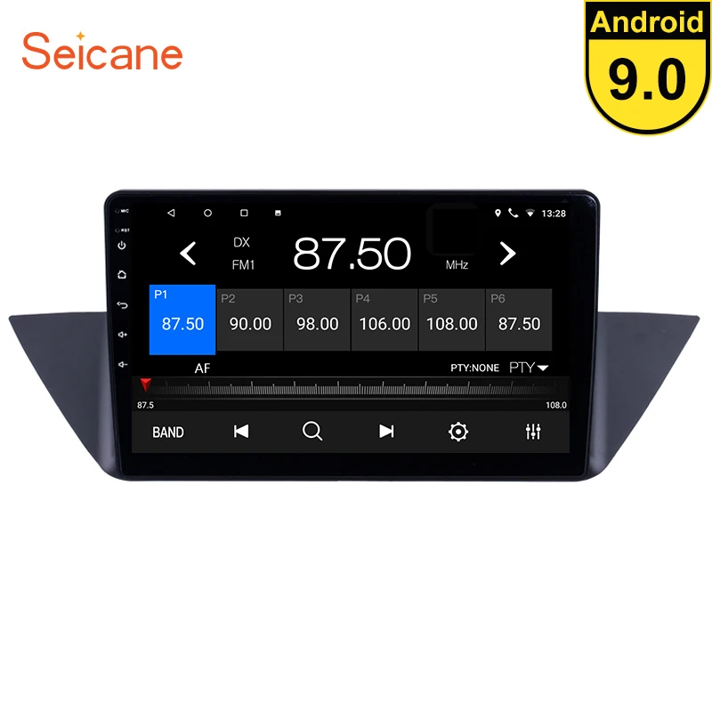 Seicane четырехъядерный 9 дюймов Android 0 GPS Navi Автомобильная стерео для 2009 2010 2011 2012 2013 BMW