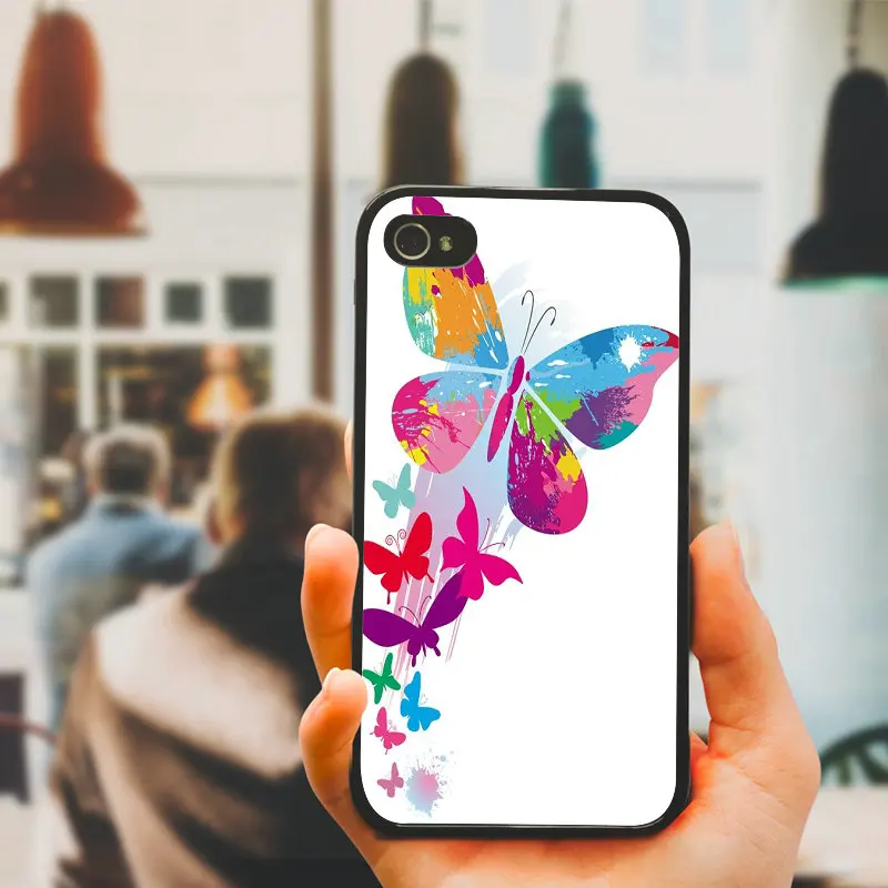 Beautiful Butterfly Fairy Cell Phone Cases Hard Plastic Cover Protect for iphone 8 7 6 6S Plus X XR XS 11 Pro Max 5S 5 SE 4 4S | Мобильные