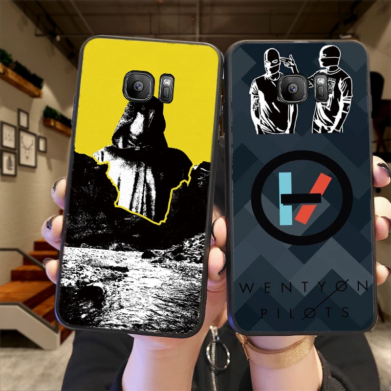 Twenty One Pilots мягкий силиконовый чехол для телефона samsung A3 4 5 6 Plus 7 8 910 20 30 40 50 60 70 2018 M40 J6