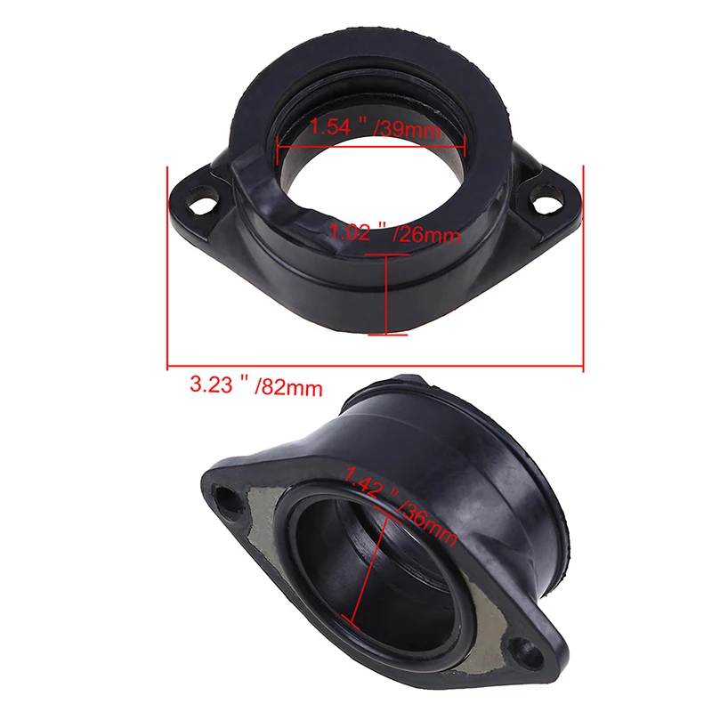 POSSBAY адаптер для впускной трубы мотоцикла соединительный клей Suzuki GN250 DR250 TU250