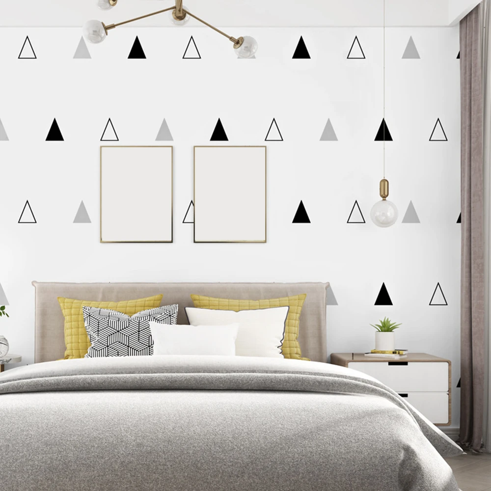 Горячая распродажа 10 м скандинавские обои Современные Геометрические