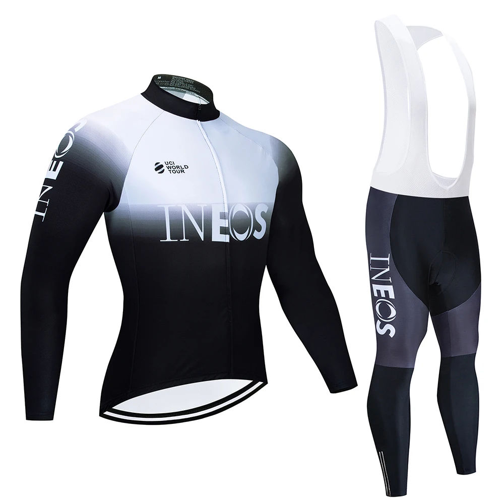 Long sleeve suit Мужская велосипедная майка, летний комплект с коротким рукавом, Майо, шорты на лямках, велосипедная спортивная одежда, рубашка, костюм - Цвет: Long sleeve suit