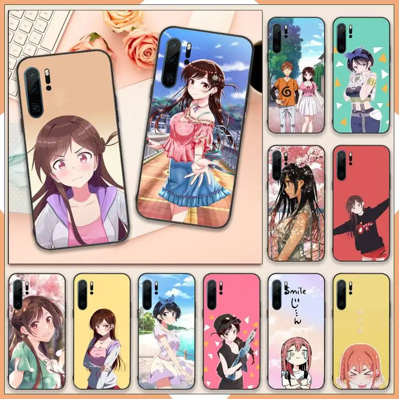 

Japan anime Rent A Girlfriend Phone Case For Huawei honor Mate 10 20 30 40 i 9 8 pro x Lite P smart 2019 Y5 2018 nova 5t