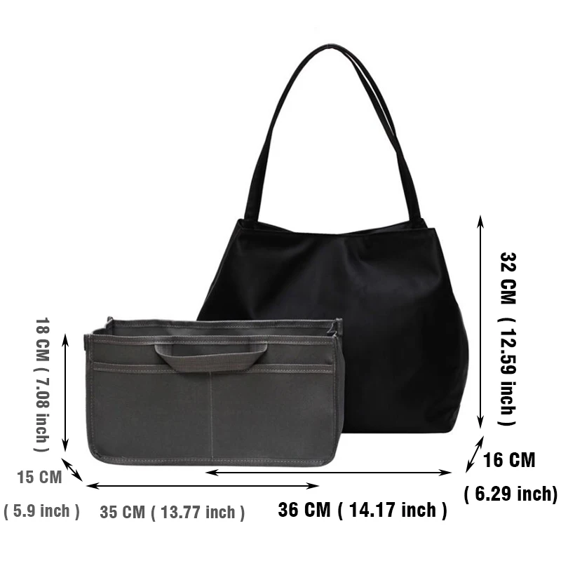 Сумка наплечная нейлоновая водонепроницаемая большая | Багаж и сумки