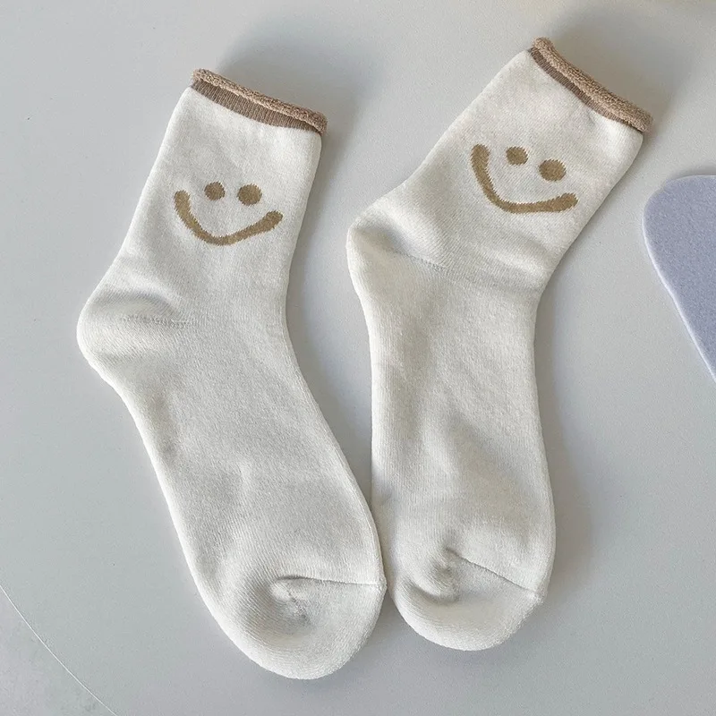 

Clearance Sale Cartoon Cute Woman Socks Winter Thicken Warmer Coral Velvet Socks Indoor Homewear Floor Sock for Christmas Gifts