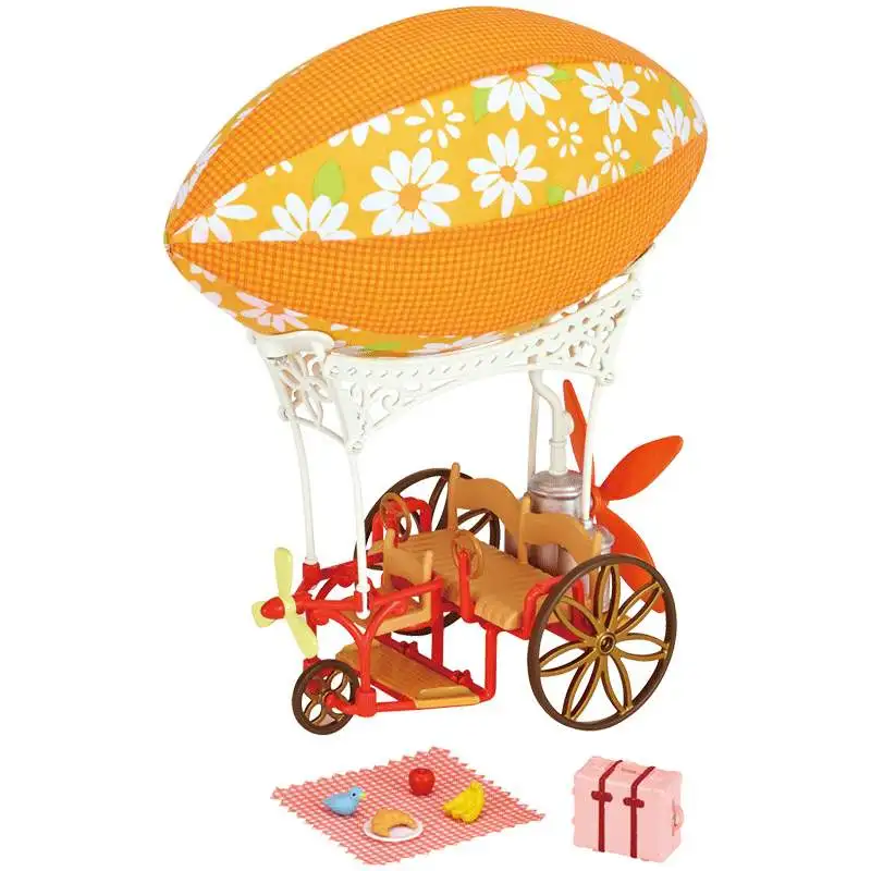 Аксессуары для кукольного домика Sylvanian Families Sky Adventure Airship без цифр подарок девочки