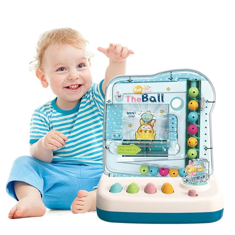 

Puzzle rolling ball toy track ball parent-child interaction rolling ball game console multifunctional table board