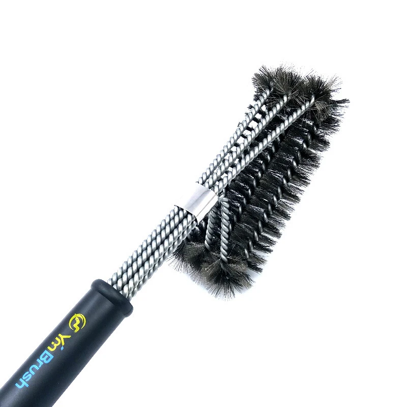 

Camping Barbecue Nets Removal Of Tar Decontamination No Rust Brush Stainless Steel BBQ Barbecue Brush Kitchen Cleaning Supplies