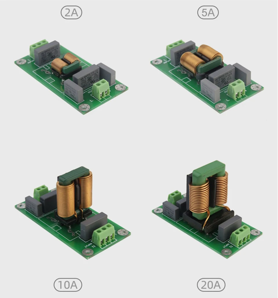 Power filter board module emi AC rectifier HIFI audio noise reduction and anti-interference | Home Theater Amplifiers