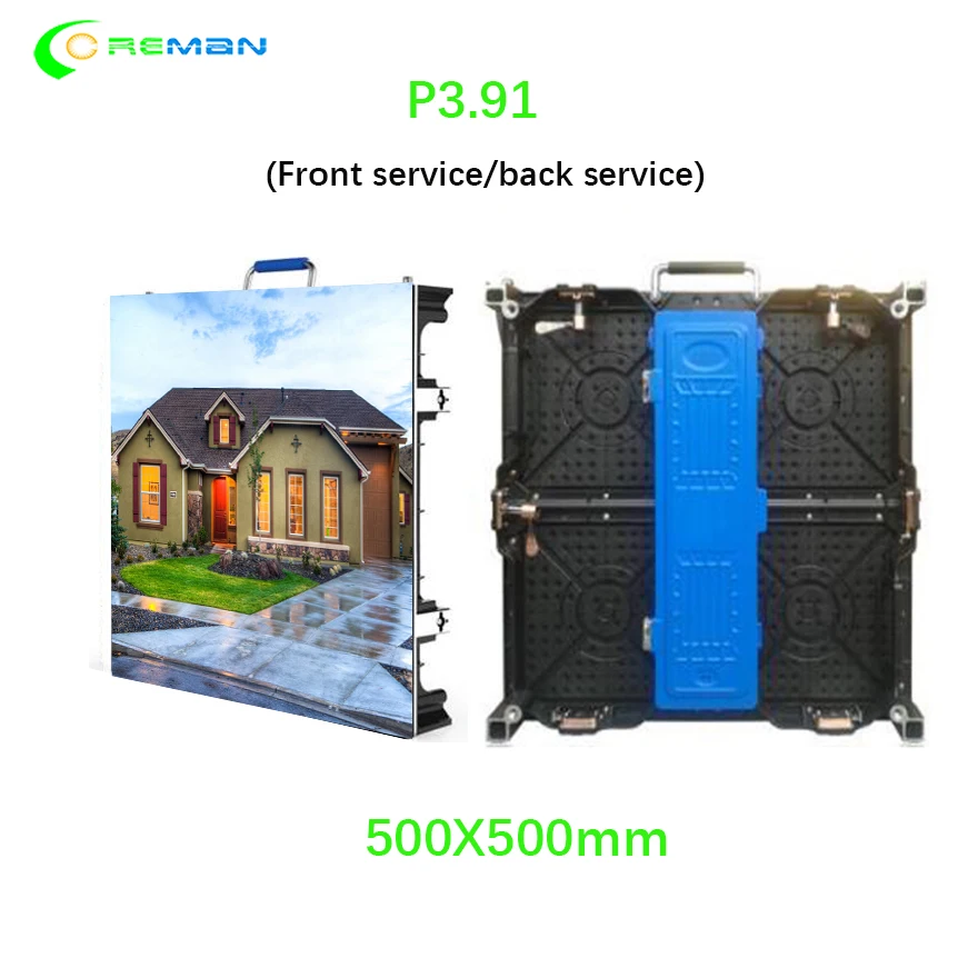 Светодиодный модуль MBI5124 1920 Гц rgb магнитная Передняя светодиодная матрица SMD p3.91