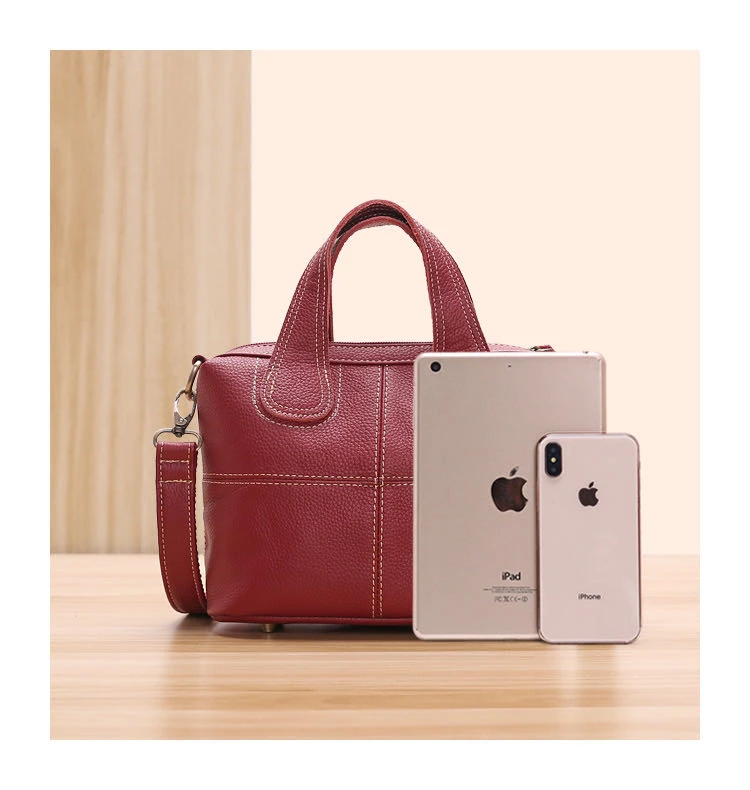 Сумка на плечо женская кожаная мягкая Модная брендовая Повседневная