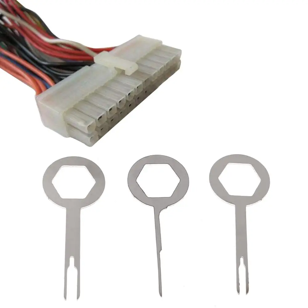 Новинка 3 шт. инструмент для удаления клемм в автомобиль съемник жгутов обжимной