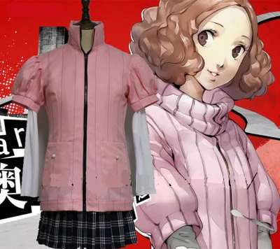 Высококачественная японская школьная форма аниме PERSONA 5 Хару Окумура Женский