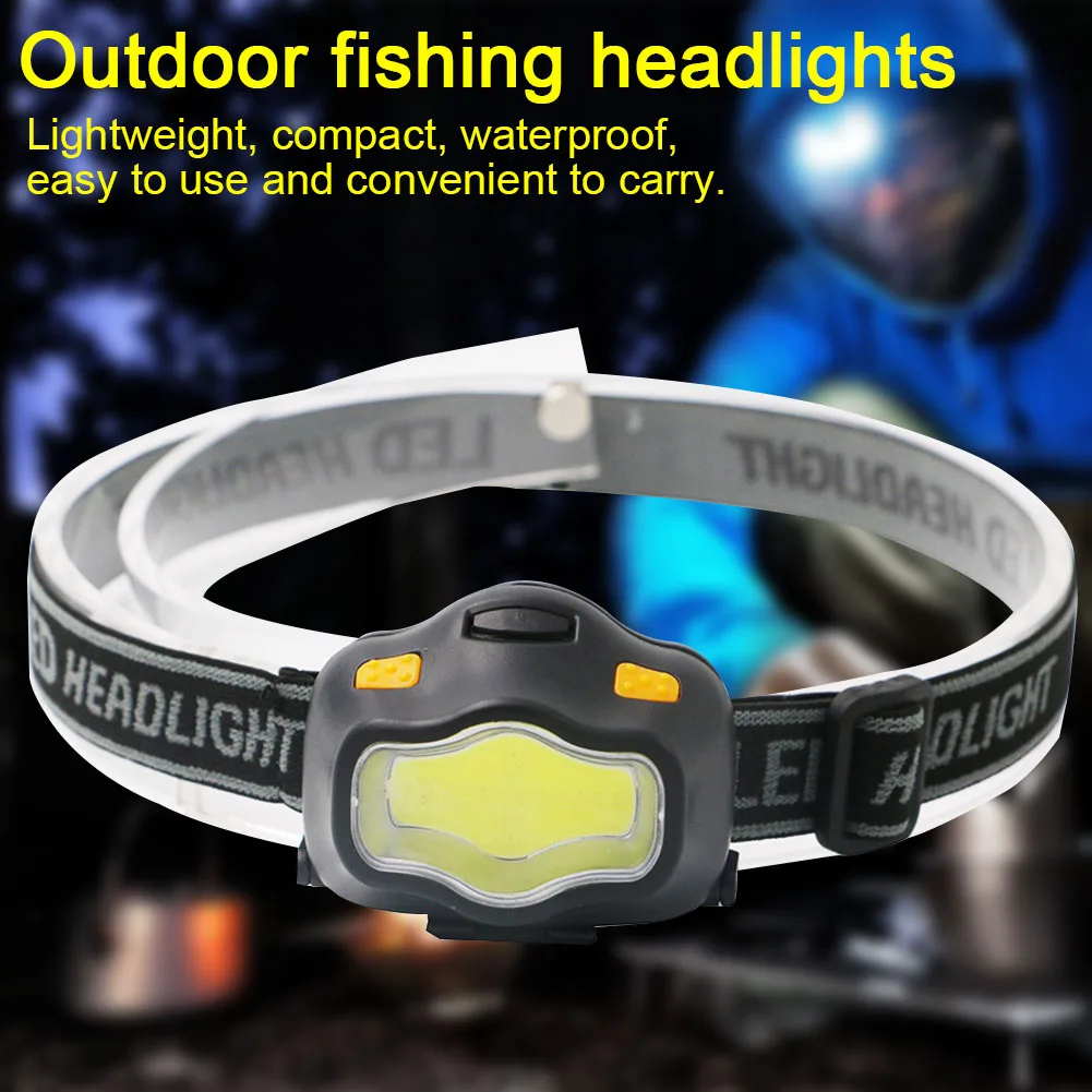 3 Вт светильник вспышка водонепроницаемый уличный COB светодиодный налобный