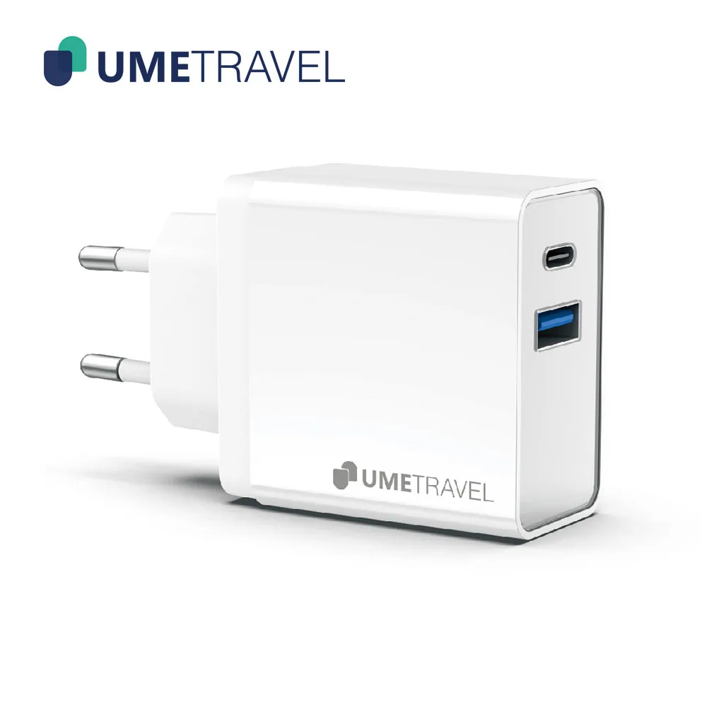Зарядное устройство UMETRAVEL 36 Вт зарядное PD для быстрой зарядки настенное USB
