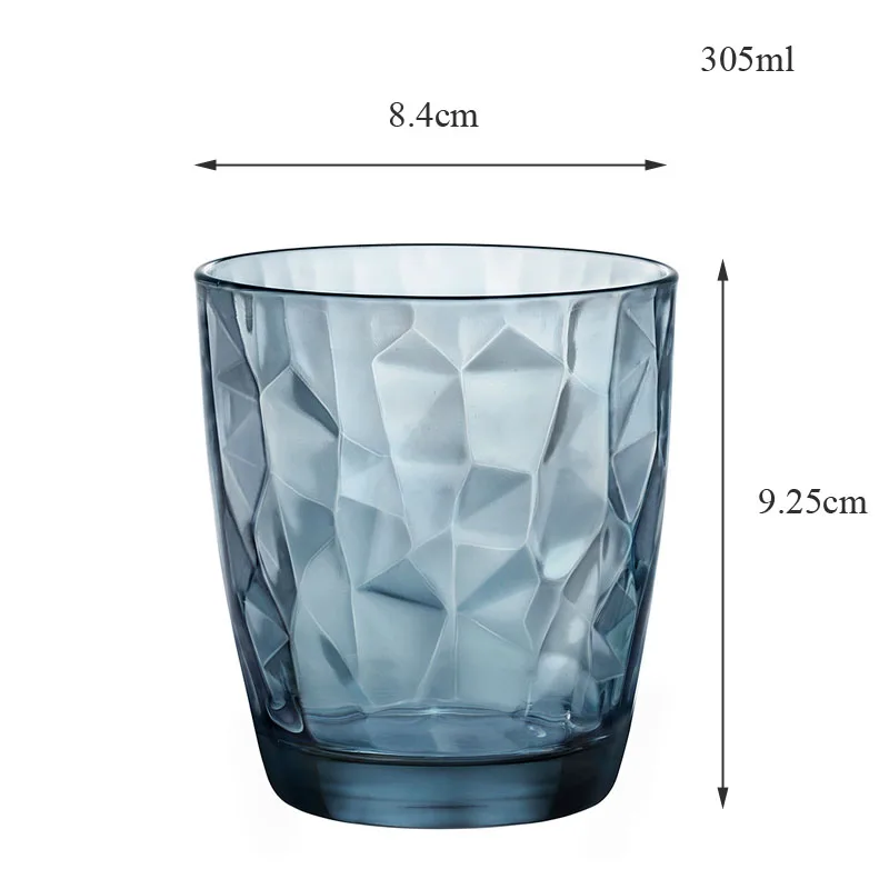 1pcs 305ml Термостойкие бессвинцовые Хрустальные чашки Красочный стеклянный Кубок виски пивной бокал es винный Кубок креативный бар отель свадебные Питьевая Посуда - Цвет: 1pcs 305ml