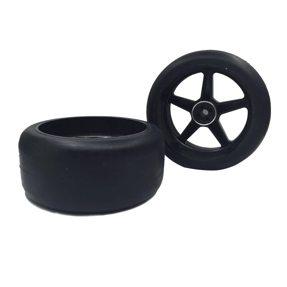 Передние колеса и Проби 06416/08 FG Slicks установленные для автомобиля 1/5 (TS 104)|slick tire|slick