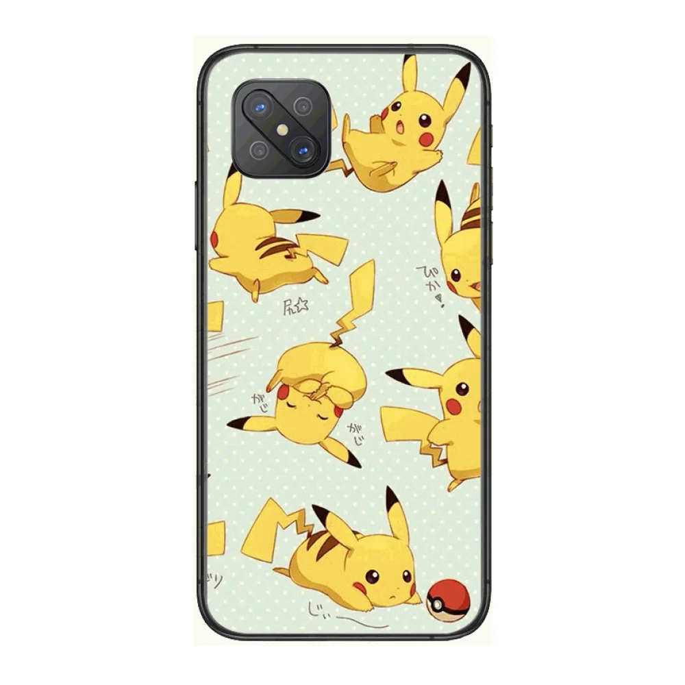 

Anime characters Fashion Phone Case cover For OPPO A91 9 83 79 92s 5 F9 A7X Reno2 Realme6pro 5 black tpu cell cover