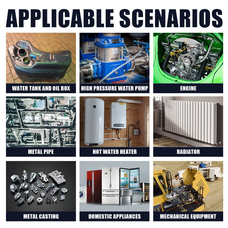 

1pc Casting Repair Glue Metal Repair Agent Sticking Cast Iron Tank Water Tank Radiator Crack AB Repair Glue TSLM1