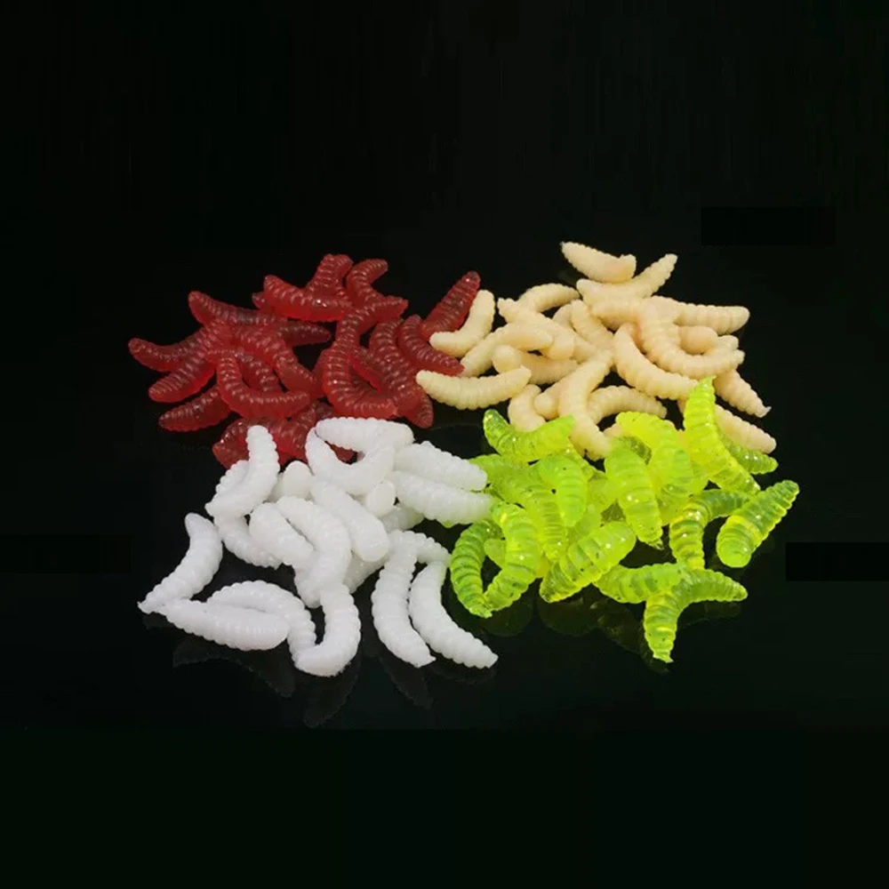 100 шт./партия рыболовные приманки коробка для хлеба червь креветка насекомое