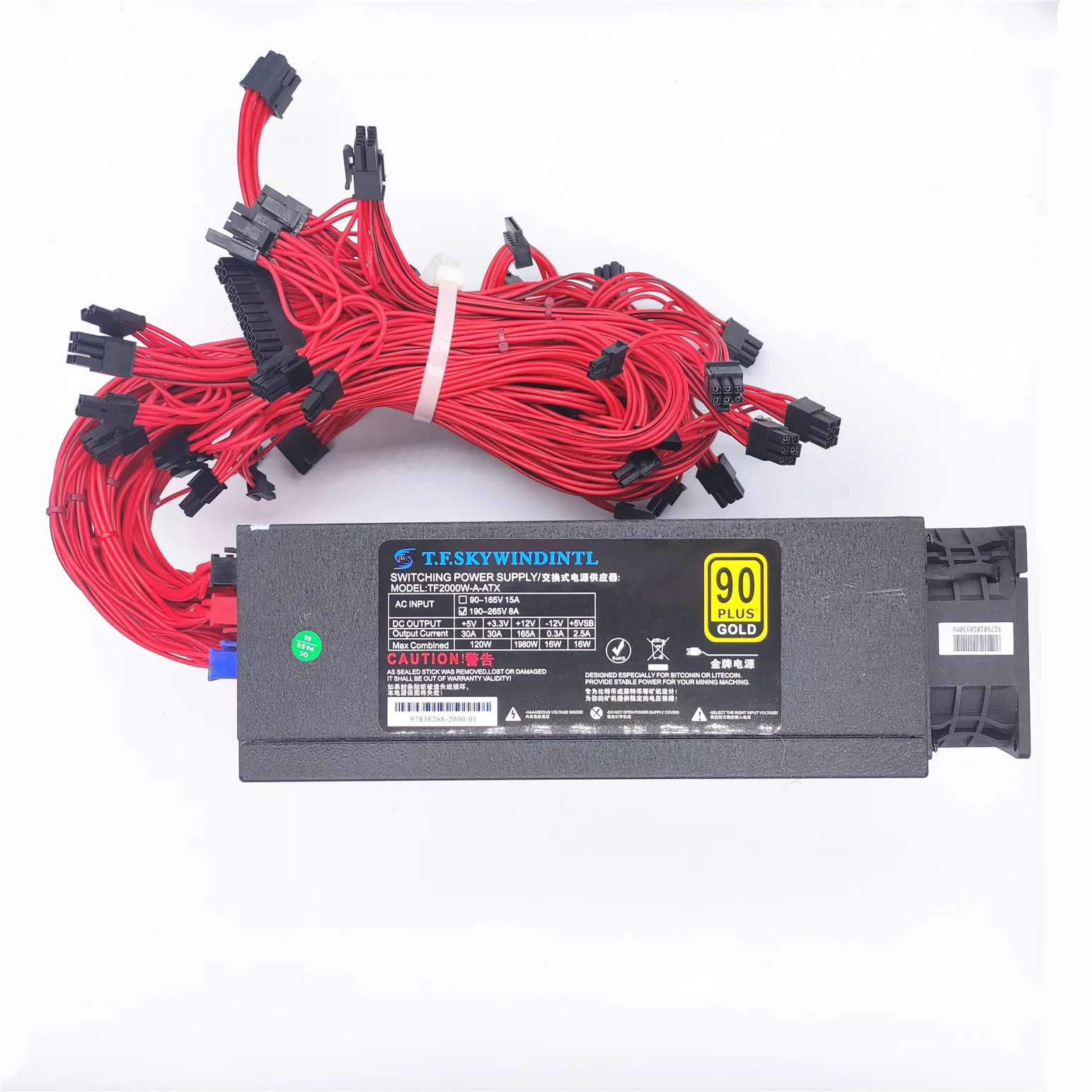 Блок питания для майнинга 2000 Вт 110 В 220 В|atx pc power|atx power supplypc |