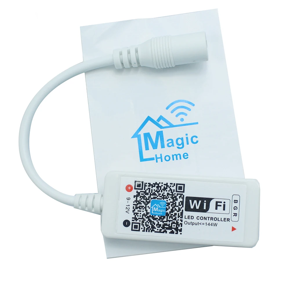 Мини RGB/RGBW LED Wifi контроллер для светодиодной ленты светильник IOS Android смартфон