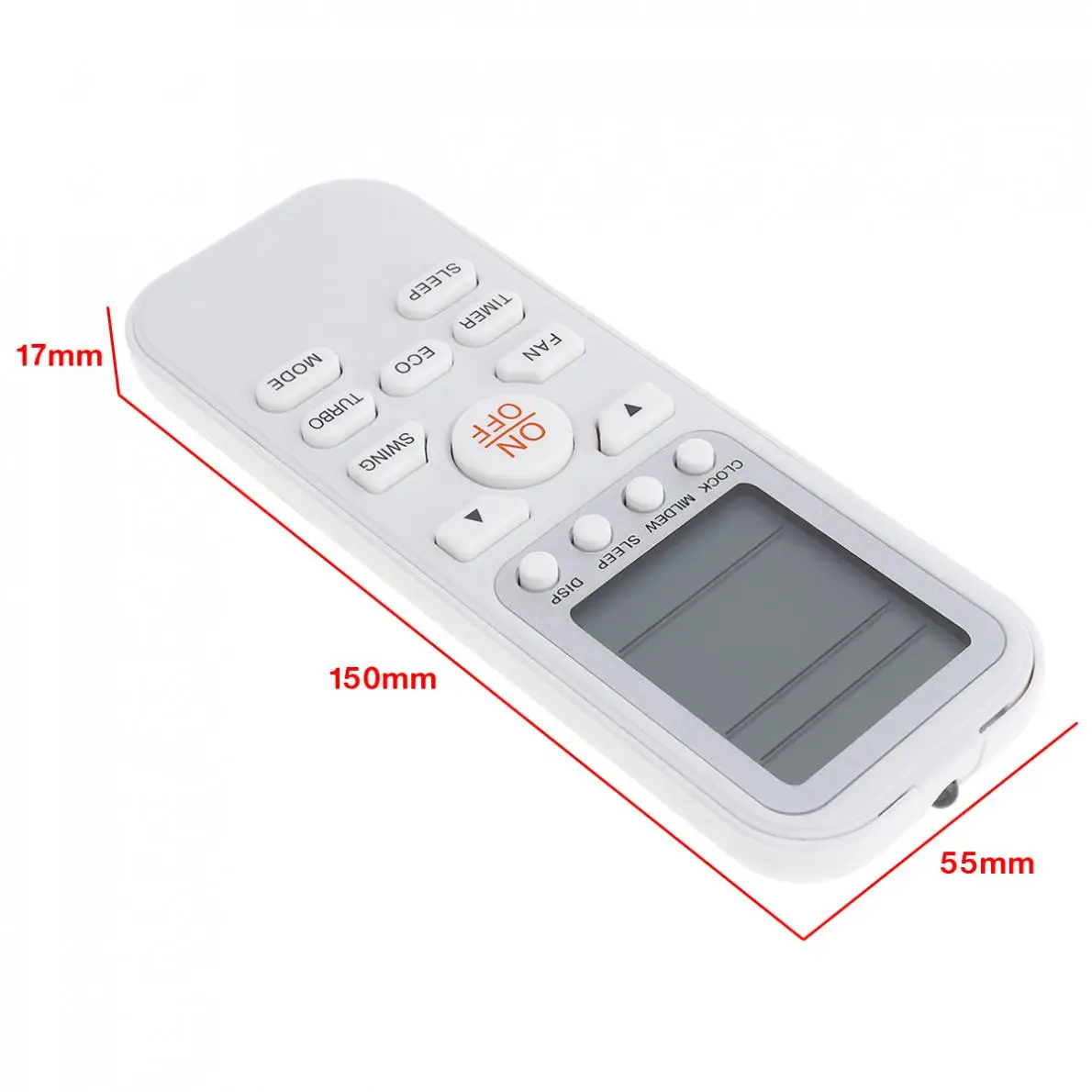 KELANG английский воздушный кондиционер удаленный Управление Поддержка 2 батарейки