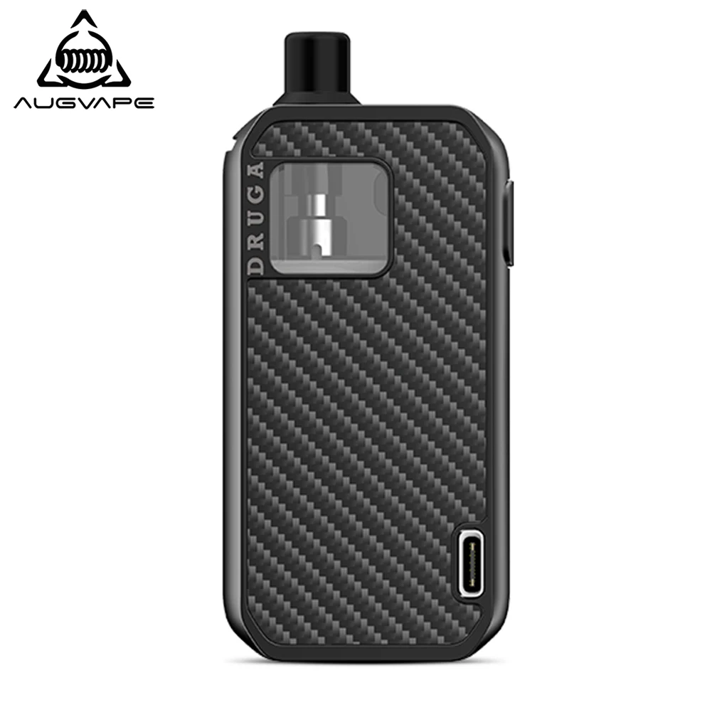 Augvape Druga Narada Pod набор электронных сигарет 4 3 мха аккумулятор USB C мл RBA Deck для MTL