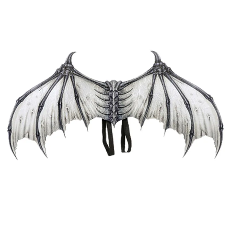 Demon Wings Косплэй для взрослых и детей Хэллоуин Карнавальный Пурим костюм, реквизит крылья демона маска Дракон крылья летучей мыши для эксплуатационные качества J6 - Цвет: Demon Wings