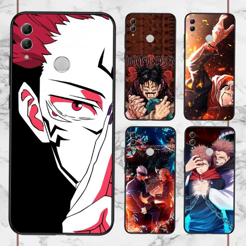 

Jujutsu Kaisen Anime Phone Case For Huawei honor Mate 10 20 30 40 i 9 8 pro x Lite P smart 2019 nova 5t