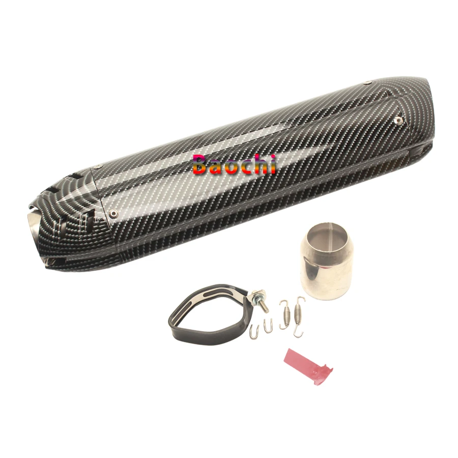 Универсальный мотоциклетный глушитель выхлопной трубы 470 мм Escape Moto для Kawasaki Z750 Z800