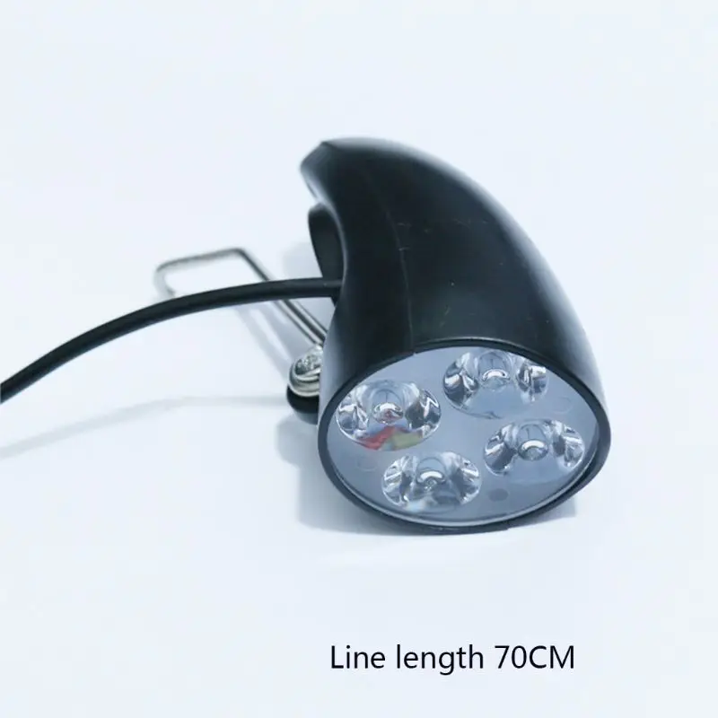 36В 48В eBike свет Фара для скутера Электрический велосипед 4 светодиодные передние