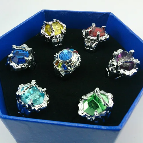 Кольцо для косплея 7 шт./компл. семья аниме хитман реборн вонгола вариа