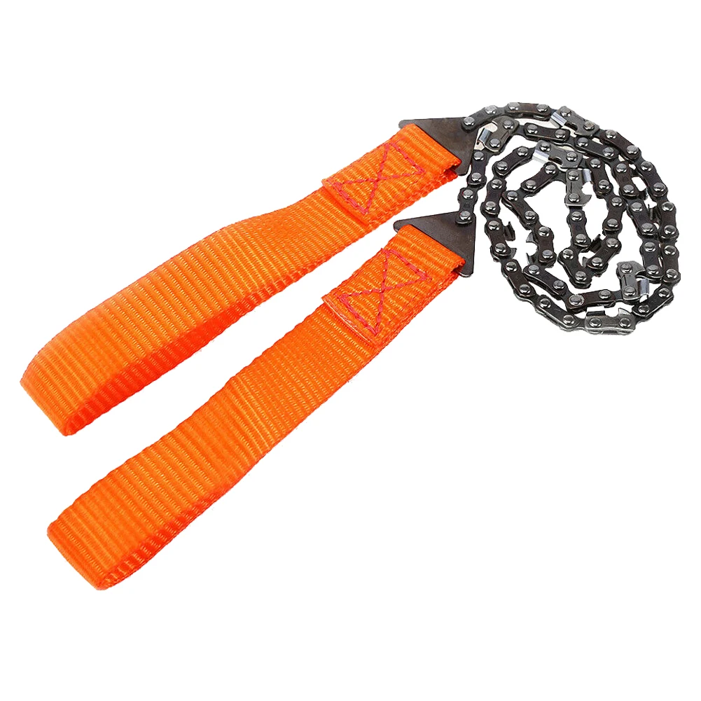 Chain Saw Pocket Tool String Hand Gear Emergency 24 Inch Portable Hacksaw Mountaineering Outdoor Survival Handle Camping
